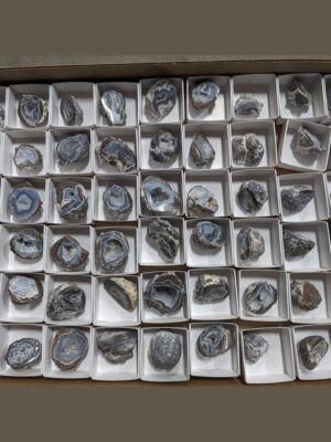 (TMMLS104) Cut and Polished Dugway Geodes Flat (18,24,25,35,54)