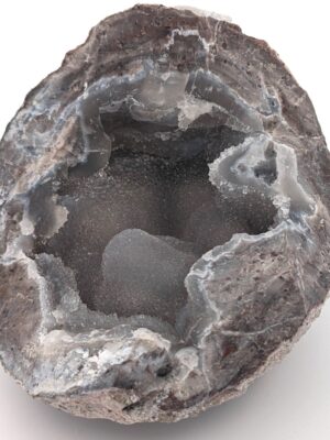 (TMMLS097) Dugway Geode with ?Quartz? Flowers (Fluorescent)Location: Juab Co. Utah (ls01min25)